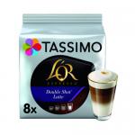 Tassimo LOr Double Shot Latte Pods (Pack of 8) 4051502