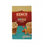 Kenco IcedHot Salted Caramel Latte Sachets 20.3g (Pack of 8) FOKEN030 KS49343