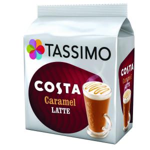 Tassimo Costa Caramel Latte Coffee Pods Pack of 40 4031637 KS50454
