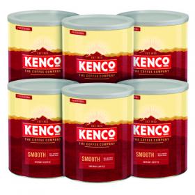 Kenco Smooth Instant Coffee Case Deal 750g Pack of 6 4032075 KS51833