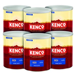 kenco rich coffee case deal 750g pack of 6 4032089 ks51906