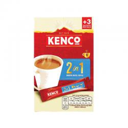 Kenco Smooth White Coffee Sachets 12.4g (Pack of 8) FOKEN042 KS57187