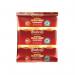 The picture shows a pack of 50 Kenco Westminster 3 pint coffee sachets, with each sachet containing Kenco Filter Coffee. The packaging is green and black, with the Kenco logo prominently displayed. The sachets are neatly stacked in rows, part of the top sachet is peeled back to reveal a rich, dark coffee inside. The product name is displayed in bold font, along with a small image of a cup of steaming coffee. The background is clean and simple, with a hint of wood texture.