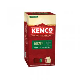 Kenco Instant Freeze Dried Decaffeinated Coffee Sticks 1.8g (Pack of 200) 4032262 KS65689