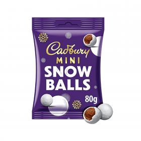 Cadbury Mini Snow Balls Bag 80g