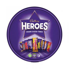 Cadbury Heroes Chocolates Tub 550g 4303662 KS73484