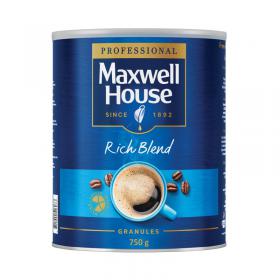 Maxwell House Coffee Granules 750g Tin Rich Blend 4032034 KS79315