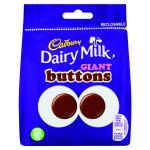 Cadbury Giant Buttons Share Bag 95g Each 4240133 KS81849