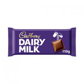 Cadbury Dairy Milk Chocolate Bar 110g 4057359 KS83244