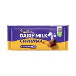Cadbury Dairy Milk Chocolate Caramel Bar 120g 4057363 KS83248