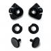 Kask Visor Screw Set Black KSK06311