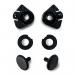 Kask Visor Screw Set Black KAWAC00005 KSK06311