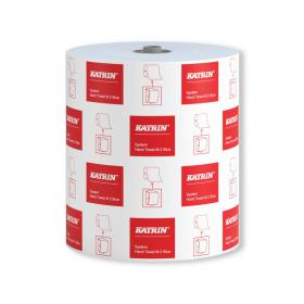 Katrin Paper Towel Roll 2-Ply Medium Blue Pack of 6 98514 KZ00000