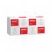 Katrin Classic Zig Zag 2-Ply White 200 Sheet (Pack of 20) 35298 KZ03529