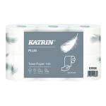 Katrin Plus 3-Ply Toilet Roll 143 Sheets (Pack of 48) 53896 KZ05389