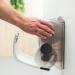 Katrin System Toilet Roll Dispenser with Core Catcher White 77465 KZ07746