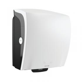 Katrin Plastic Dispenser for System Paper Towel Roll White 82094 KZ08209