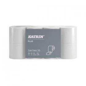 Katrin Plus 3-Ply Toilet Paper Roll 180 Sheets (Pack of 8) 87709 KZ08770