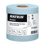 Katrin Classic Centrefeed Hand Towel 2-Ply Blue (Pack of 6) 17331 KZ10733