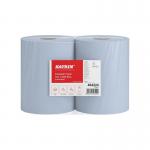 Katrin Classic Industrial Hand Towel Roll Blue 500 Sheets (Pack of 2) 464224 KZ46422
