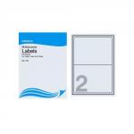 Initiative Multipurpose Labels 199.6 x 143.5mm 2 Labels Per Sheet Pack 500