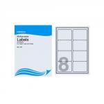 Initiative Multipurpose Labels 99.1 x 67.7mm 8 Labels Per Sheet Pack 500