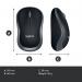 Logitech M185 Wireless Optical Mouse Ambidextrous Grey 910-002238 LC02728