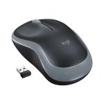 Logitech M185 Wireless Optical Mouse Ambidextrous Grey 910-002238 LC02728