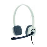 Logitech H150 Stereo Headset White 981-000350 LC02858