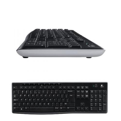 Logitech wireless keyboard k270 black usb обзор