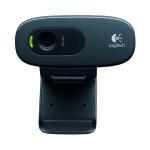 Logitech C270 Webcam 3 MP 1280x720 Pixels USB2.0 Black 960-001063 LC06420
