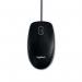 Logitech B110 Wired Optical Mouse Silent USB Black 910-005508 LC08053