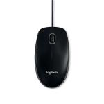 Logitech B110 Optical Mouse Silent Wired USB Black 910-005508 LC08053