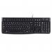 Logitech K120 Business Keyboard Spill Resistant Low Profile Quiet Keys Black 920-002524 LC21431