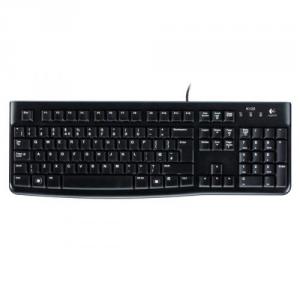 Logitech K120 Business Keyboard Spill Resistant Low Profile Quiet Keys