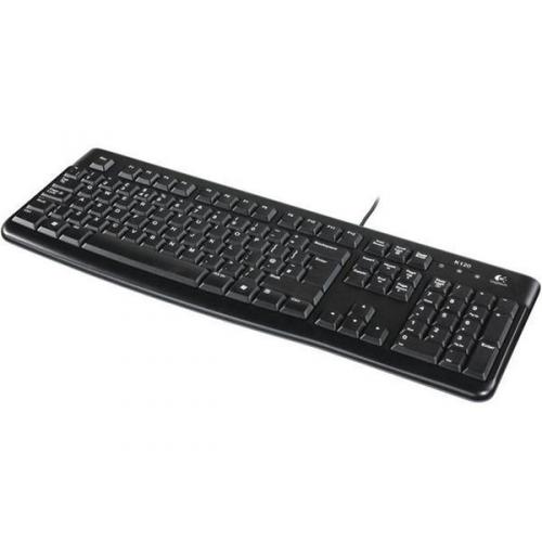 Клавиатура logitech k120 black 920 002522 usb офисная для пк интерфейс подключения usb цвет черный