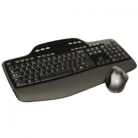 Logitech Wireless MK710 Desktop Keyboard and Mouse Set Black 920-002429 LC60210