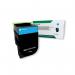 Lexmark CSCX331 Return Programme 1.5K Toner Cartridge Cyan 20N20C0 LEX69743
