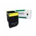 Lexmark CSCX331 Return Programme 1.5K Toner Cartridge Yellow 20N20Y0 LEX69745