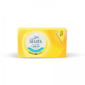 Lil-Lets Cardboard Applicator Tampons Regular x12 Pack of 24 91CBAPP2