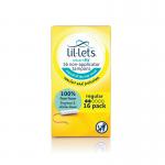 Lil-Lets Non-Applicator Tampons Regular x16 (Pack of 6) 8210478P LIL20700