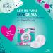 Lil-Lets Sanitary Maternity Breast 30 Pads Pack of 4 95MATBP30 LIL20724