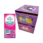 Lil-Lets Non-Applicator Tampons Super x16 (Pack of 6) + FOC Dispenser LIL800009