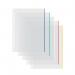 Coloured Edge Punched Pockets A4 (Pack of 100) 9410410 LL02429