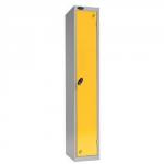Lion Steel 1 Door Locker 305x305mm Yellow Pack of 1 LN21212
