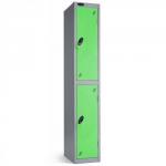 Lion Steel 2 Door Locker 305x305mm Green Pack of 1 LN21221