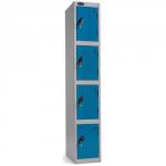 Lion Steel 4 Door Locker 305x305mm Blue Pack of 1 LN21244
