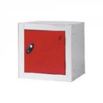 Lion Steel Cube Locker 305x305 Red Pack of 1 LN74211