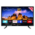 Cello 43in 4K Smart Ultra HD LED TV C43RTS4K LND26896