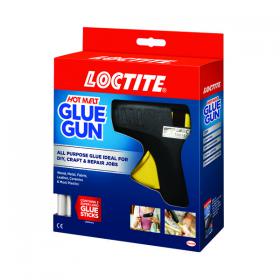 Loctite Hot Melt Glue Gun Plus 2 Refill Sticks 200mm x 11mm LO00101